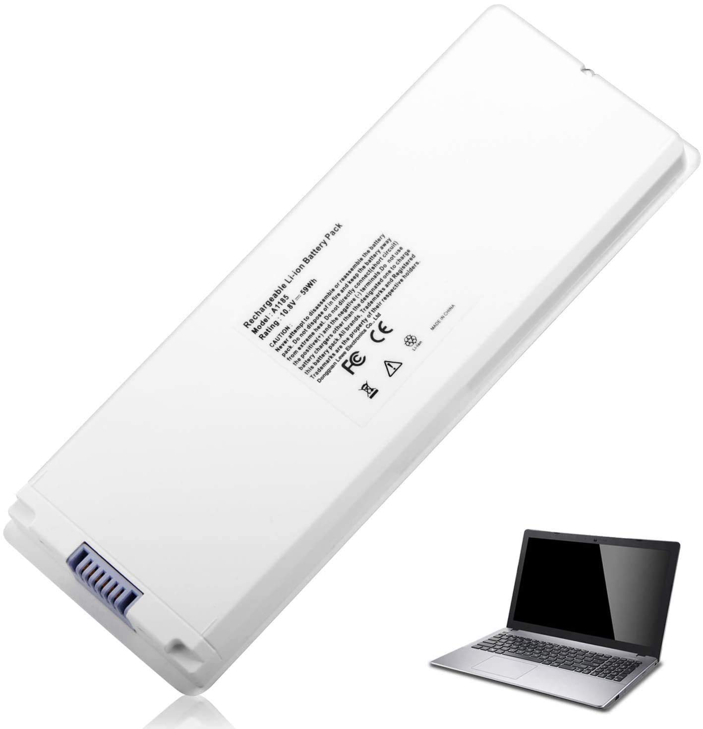 13inch macbook用 バッテリー　A1185 (MA561J/A) Replacement A1185 Battery for Mac book 13 inch A1185 A1181 MA561